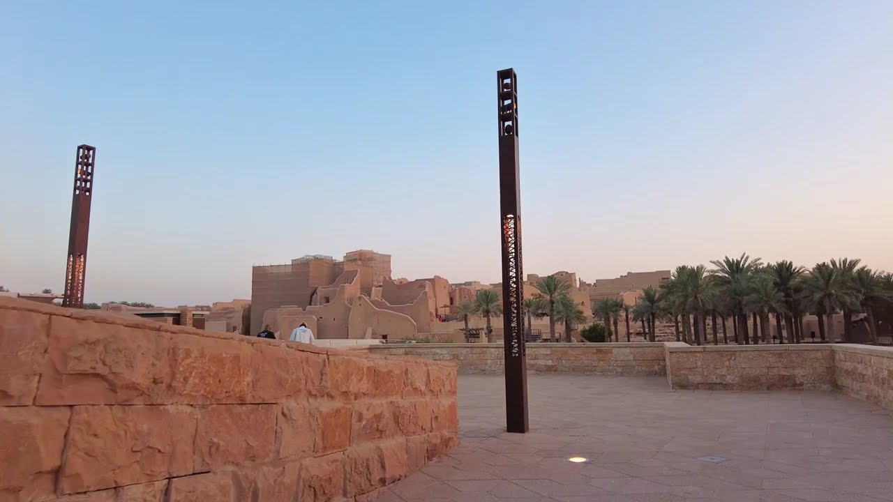 GW - Diriyah's Mud-Brick Wonders: This is NOT What I Expected in Riyadh - Saudi Arabia! Part 1 4K