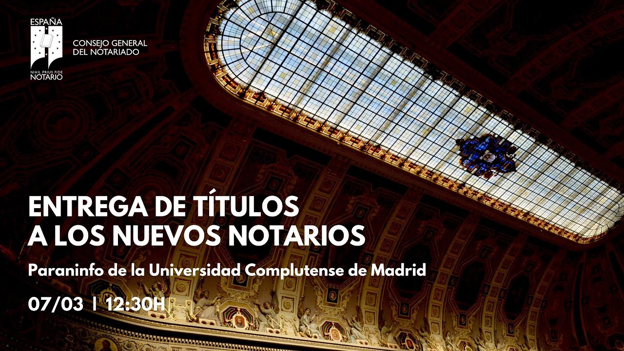 Entrega de Títulos a los Nuevos Notarios de la Promoción 2024