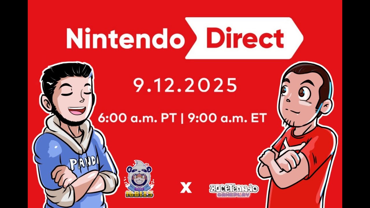 Reacci&oacute;n al Nintendo Direct de 12 Septiembre de 60 minutos !EPICO! #nintendoswitch2 #nintendoswitch