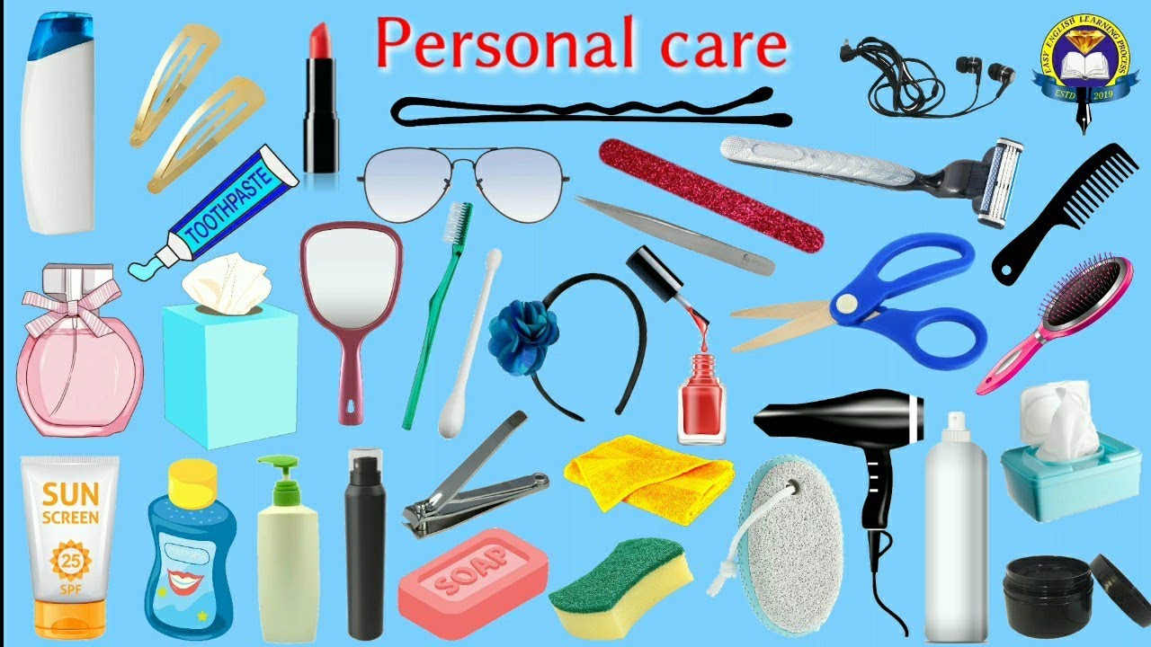 Personal Care Vocabulary | Personal Care Products Name In English | Easy English Learning Process
