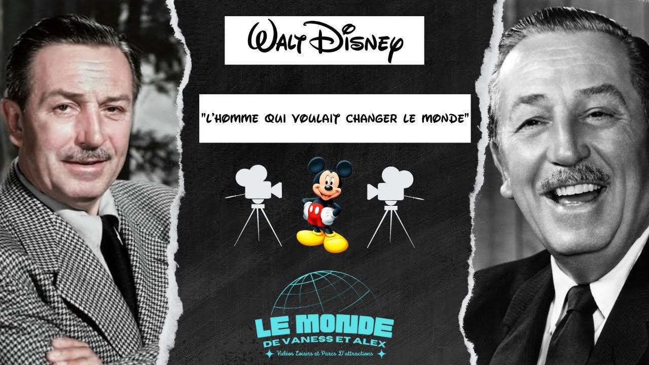 📺Walt Disney, l'homme qui voulait changer le monde : Documentaire Portrait France 5📺