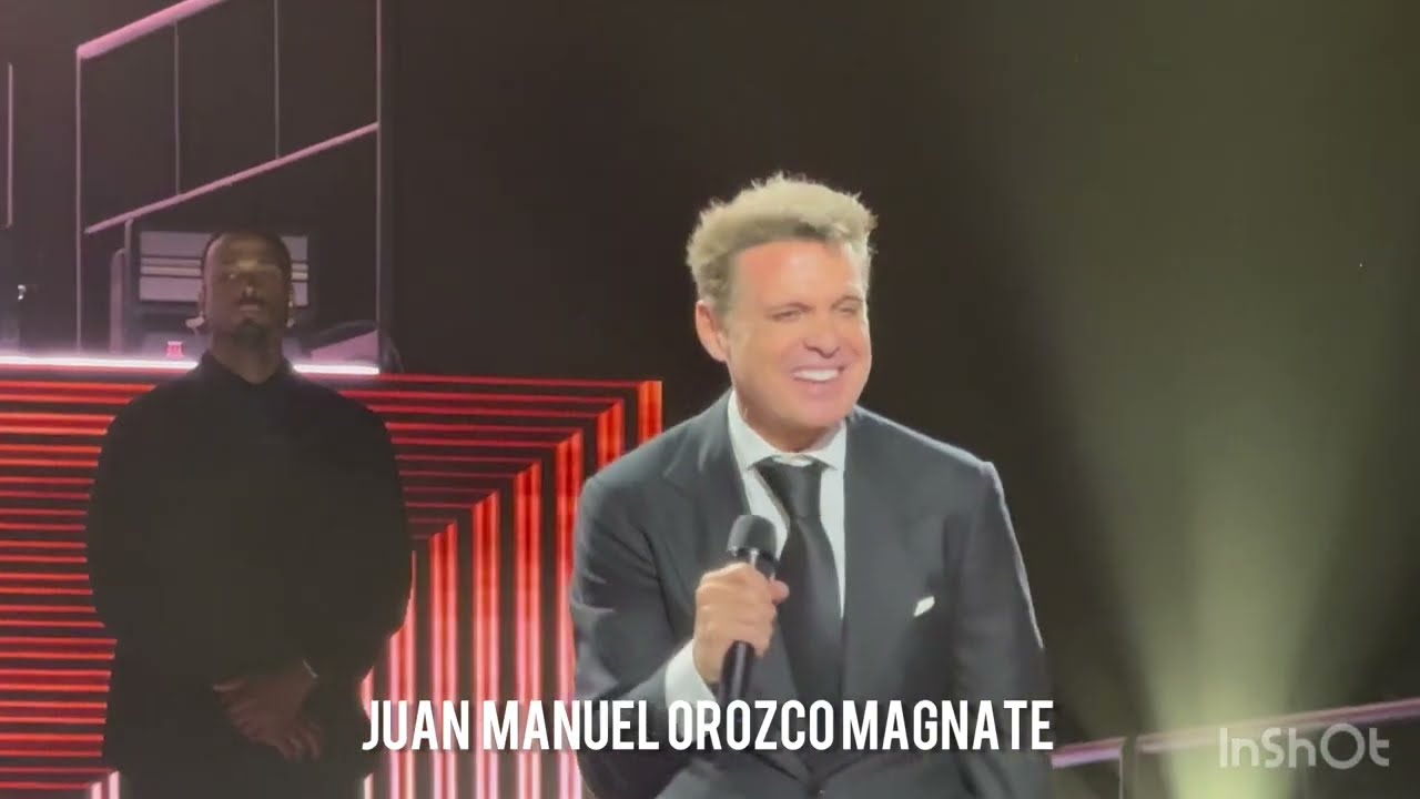 LUIS MIGUEL Te Necesito ARENA CDMX TOUR 2024 21 10 24