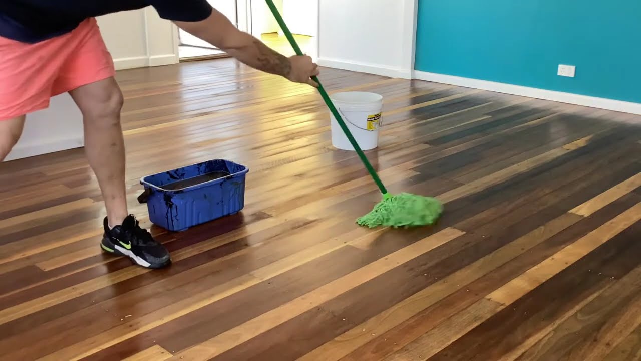 Floor Sanding Brisbane | Bleaching Red Ironbark