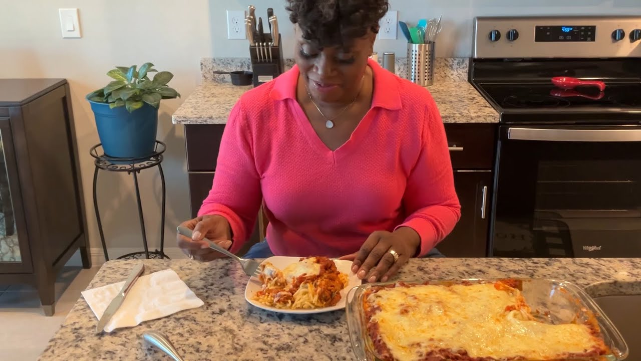 Meatless Baked Spaghetti Recipe