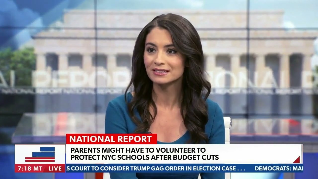 NewsmaxTV The National Report, Krysia Lenzo Talking Eric Adams