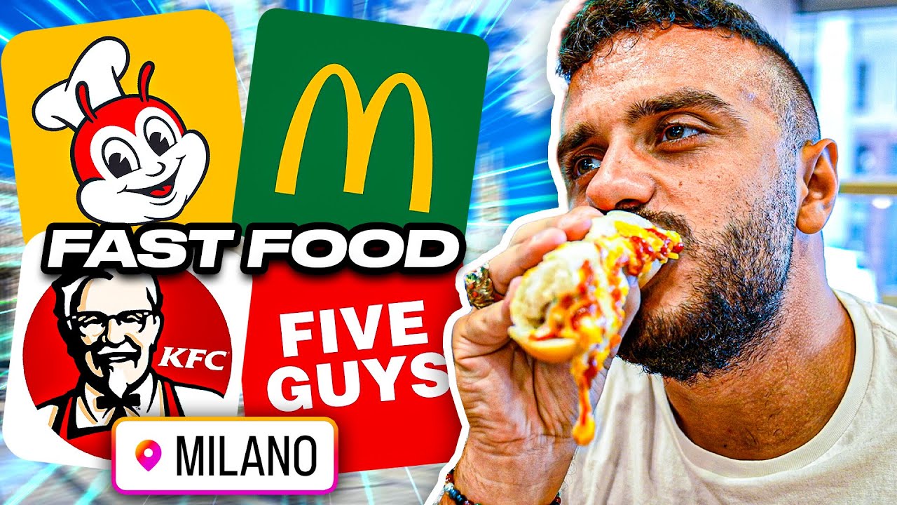 🍔 I MIGLIORI *FAST FOOD* DI MILANO! 🔥