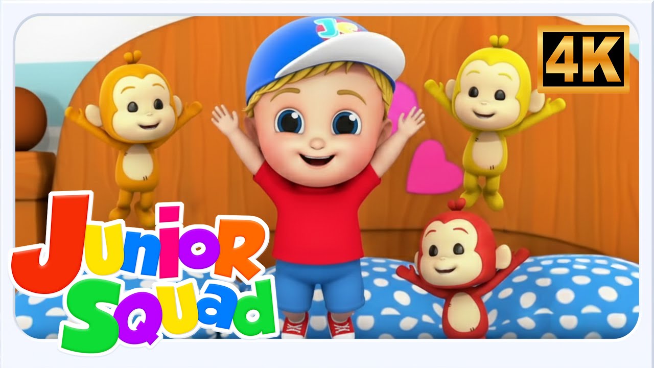 Cinco Monitos | Compilación de canciones infantiles en español