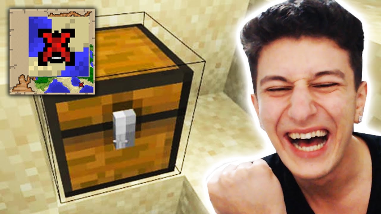 HAZİNENİN YERİNİ BULDUM 😱 Minecraft 46