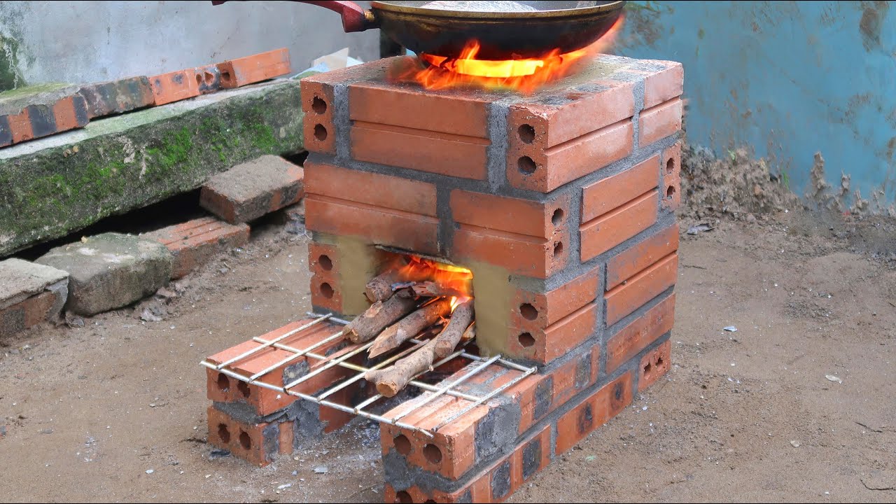 DIY firewood stove \  Traditional wood stove for Home