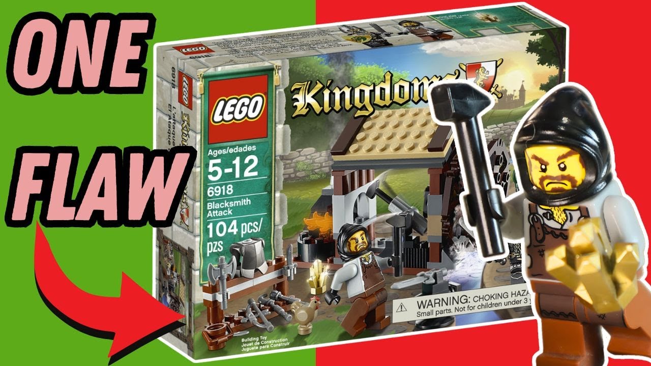 A Near Perfect Blacksmith Set: Lego Kingdoms 6918 Blacksmith Attack