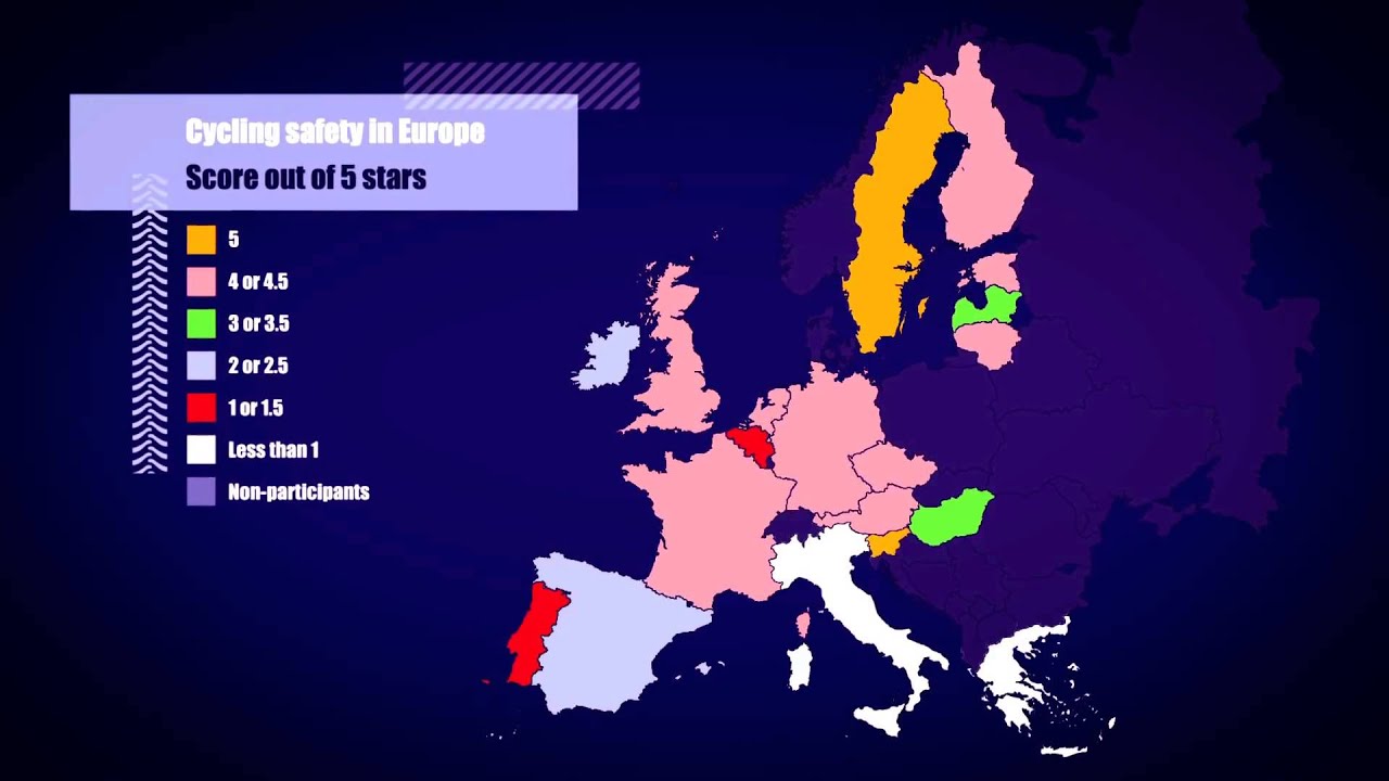 Accident Statistics Video: The Highs and Lows of Cycle Safety