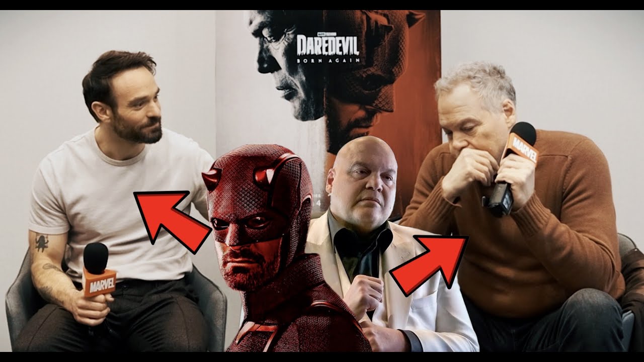 CHARLIE COX Y VINCENT D'ONOFRIO RESPONDEN SOBRE DAREDEVIL BORN AGAIN