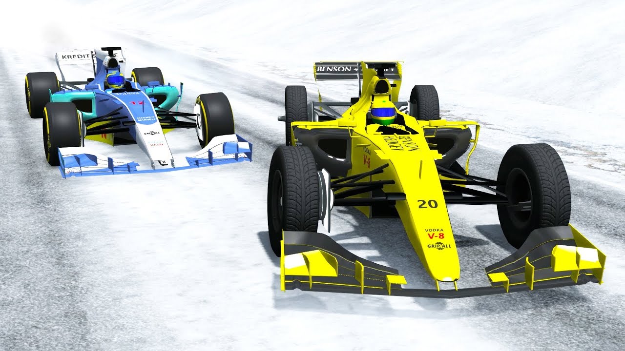F1 Racing Crashes #3 - BeamNG drive