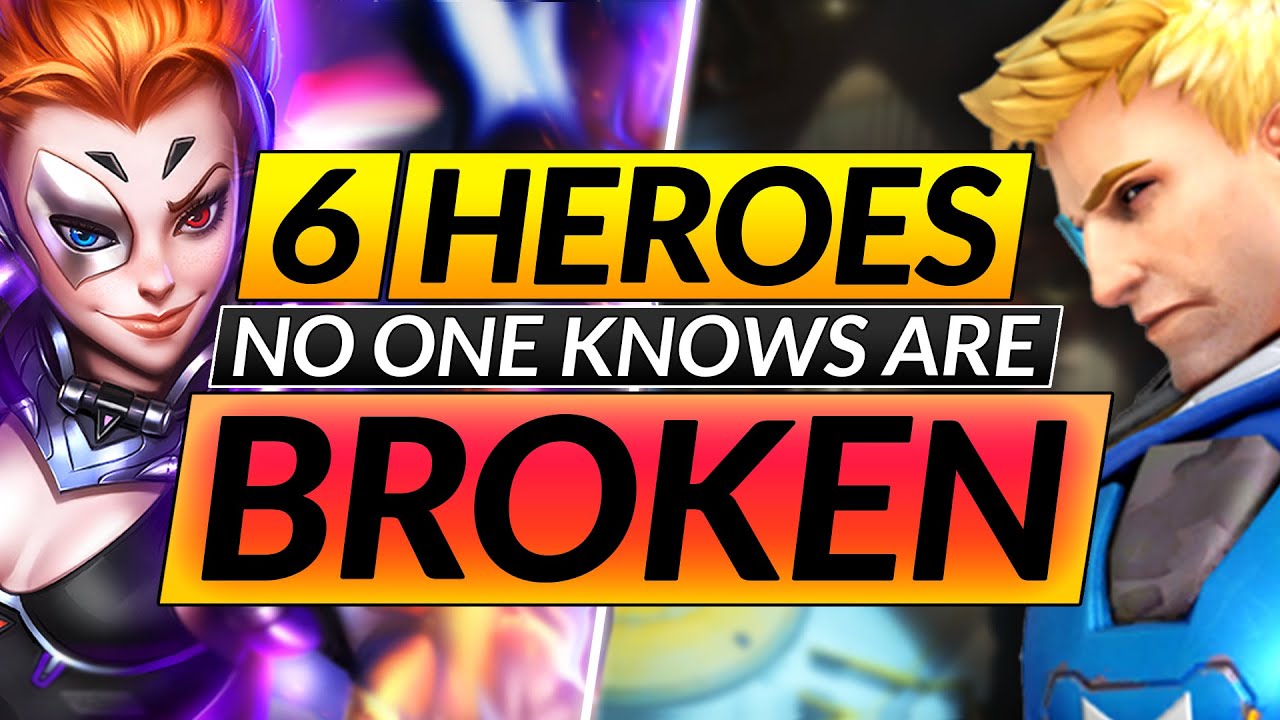 Top 6 MOST UNDERRATED Heroes that ACTUALLY CARRY - NEW META Tips - Overwatch Tips Guide