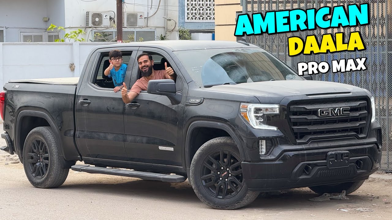 GMC ka truck agaya USA se 🇺🇸 American daala pro max 😍