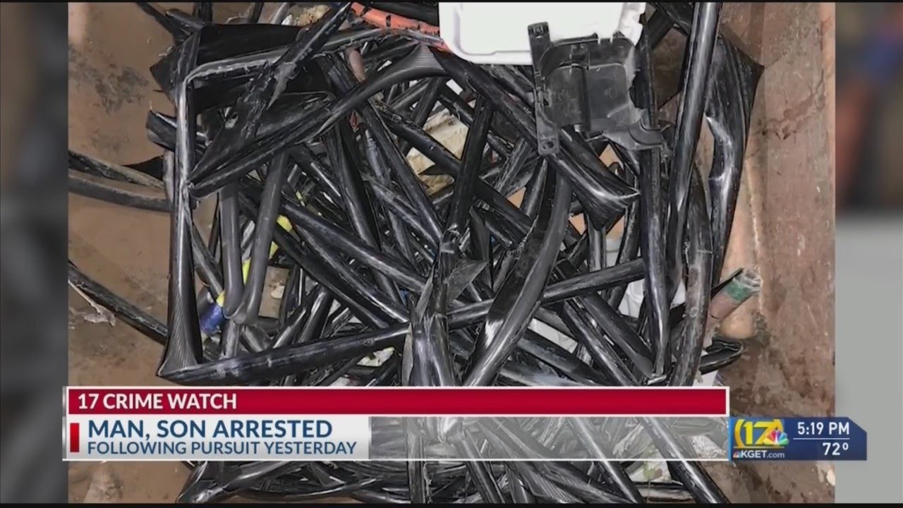 Father and son arrested for multiple alleged copper wire thefts: KCSO