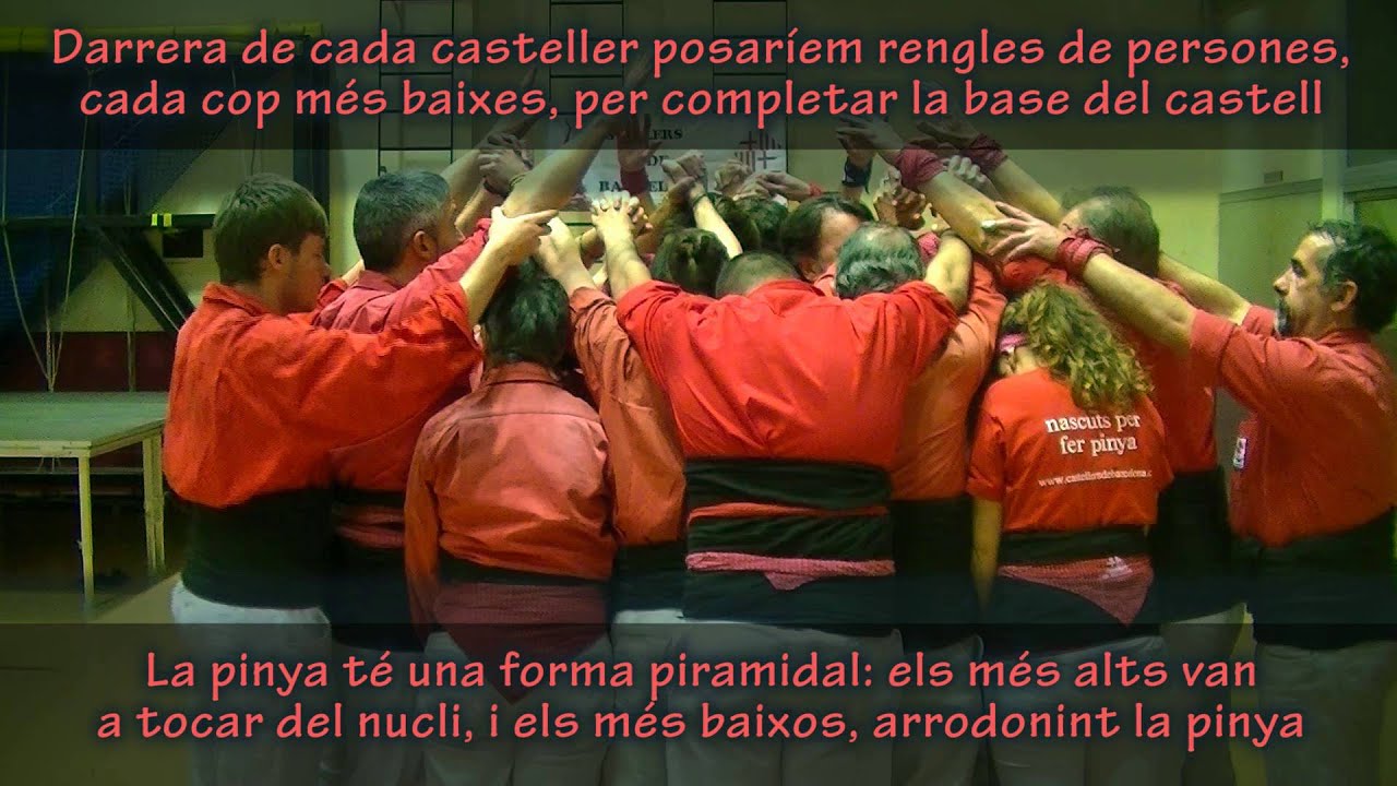 Castellers de Barcelona: Com fer pinya...
