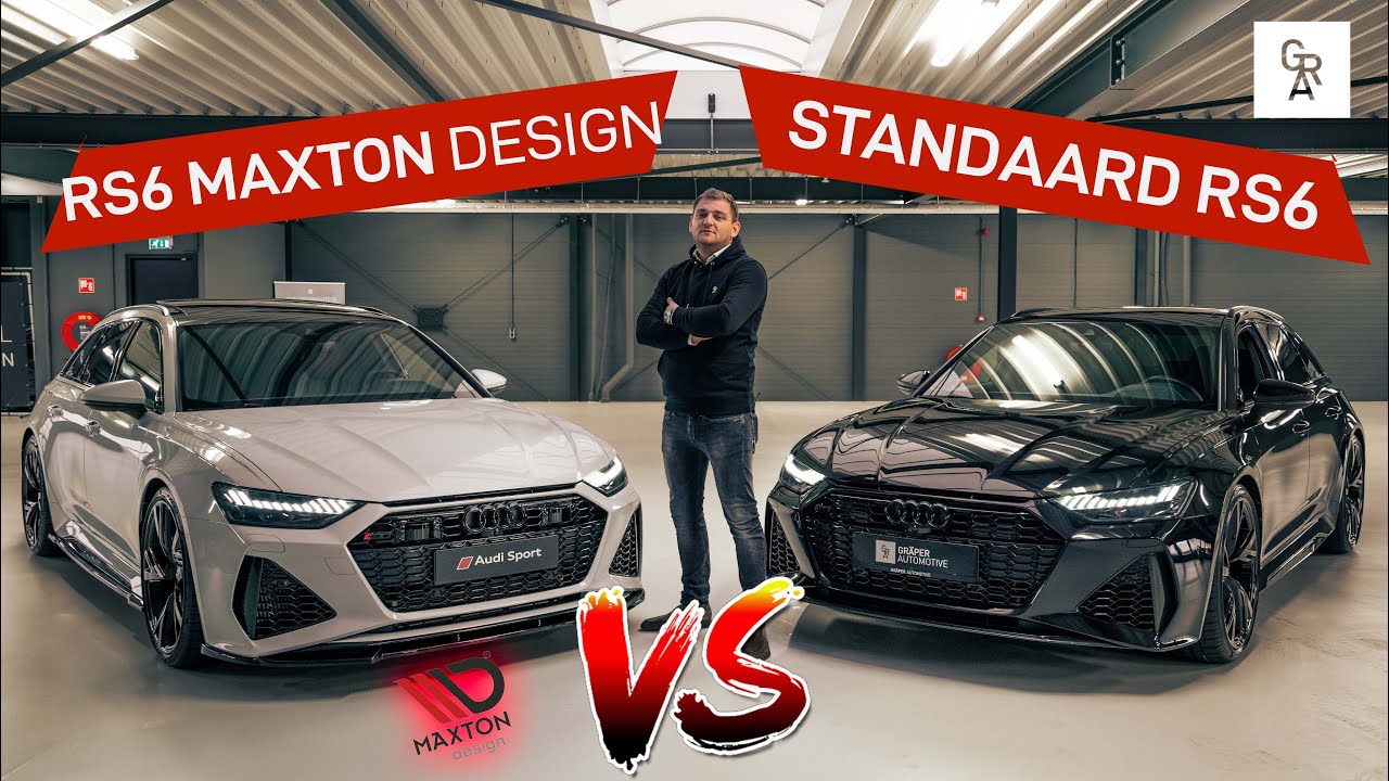 MAXTON DESIGN AUDI RS6 vs STANDAARD RS6 - Wat zijn de verschillen?