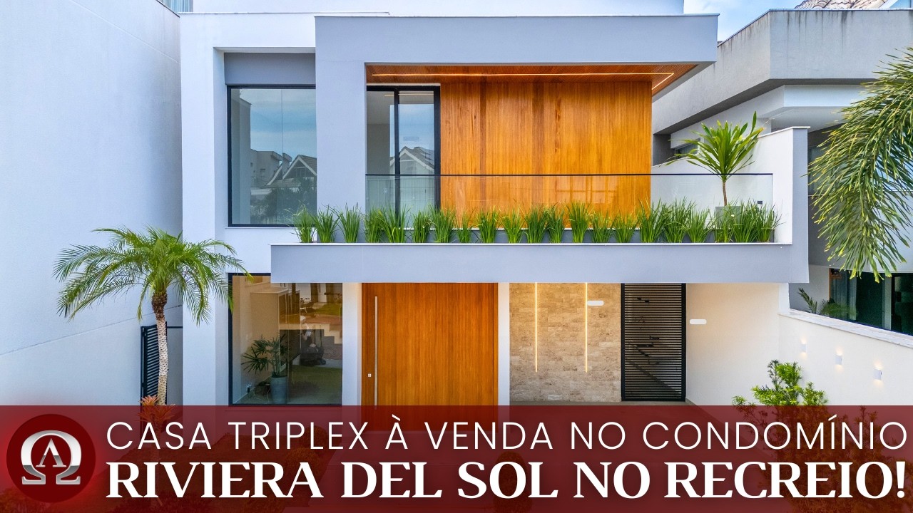 CASA TRIPLEX à venda no condomínio RIVIERA DEL SOL no RECREIO DOS BANDEIRANTES no Rio de Janeiro/RJ!