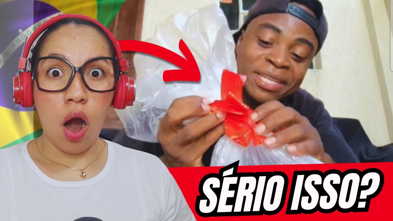 ELE RECEBEU ISSO NO TRABALHO NO BRASIL 🇧🇷 EU FIQUEI EM CHOQUE 😱