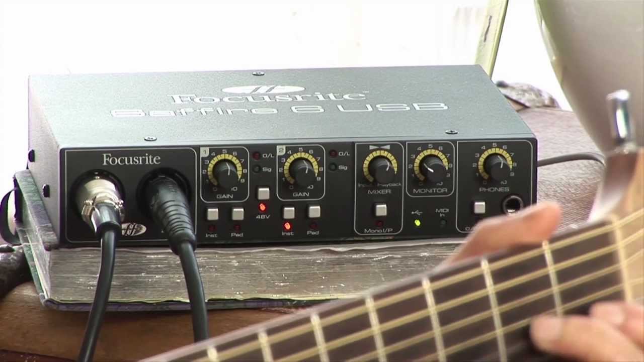 Focusrite Saffire 6 USB Audio Interface Overview | Full Compass