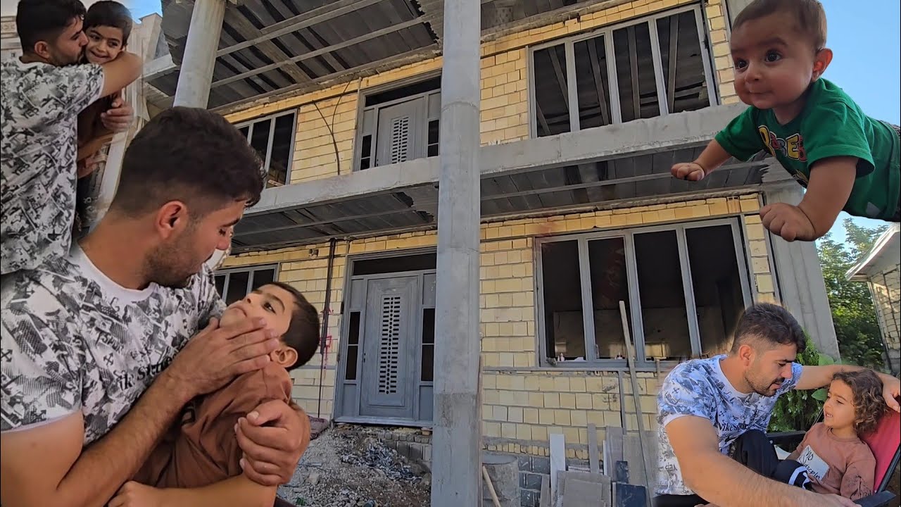 🏡❤️ Sholiz Family's New Hope | Hossein Recovers & New Doors and Windows Installed 🚪✨