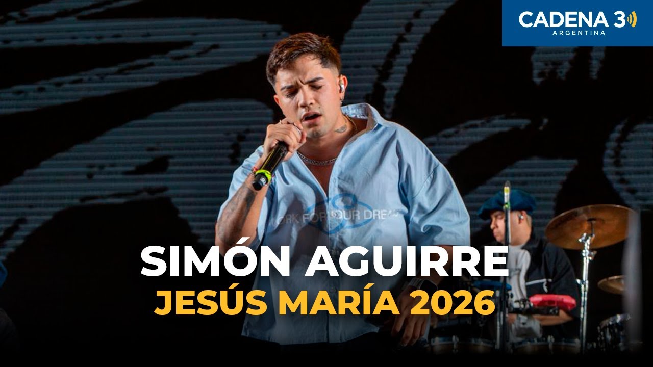 Simón Aguirre: El show completo en Jesús María 2026 | Cadena 3 Argentina