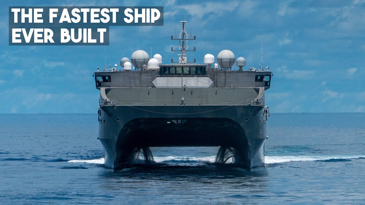 The Fastest Transport Ship in The US Navy