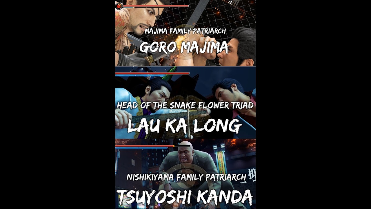 Kiwami 3 New Dynamic Intros thing