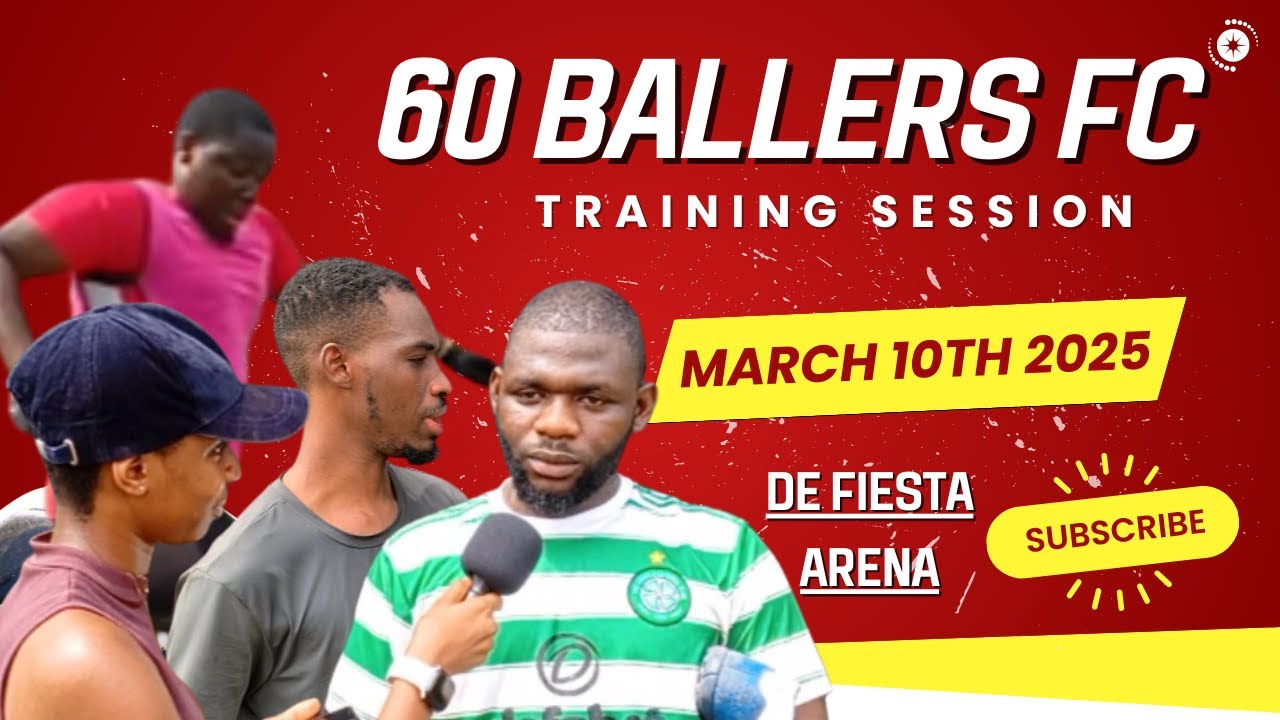 Unseen Intensity: 60 Ballers FC's High-Octane Training Session Revealed