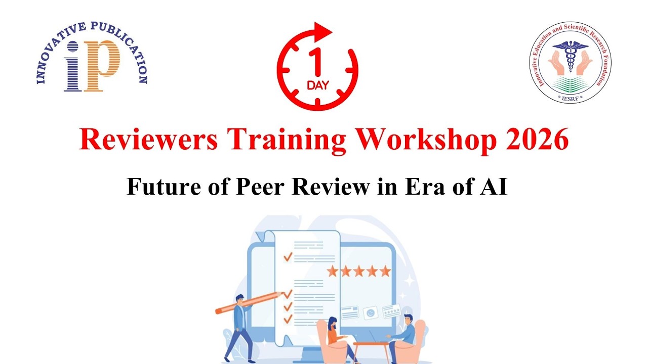 Reviewer Training Workshop 2026, Day 1 - Presentation