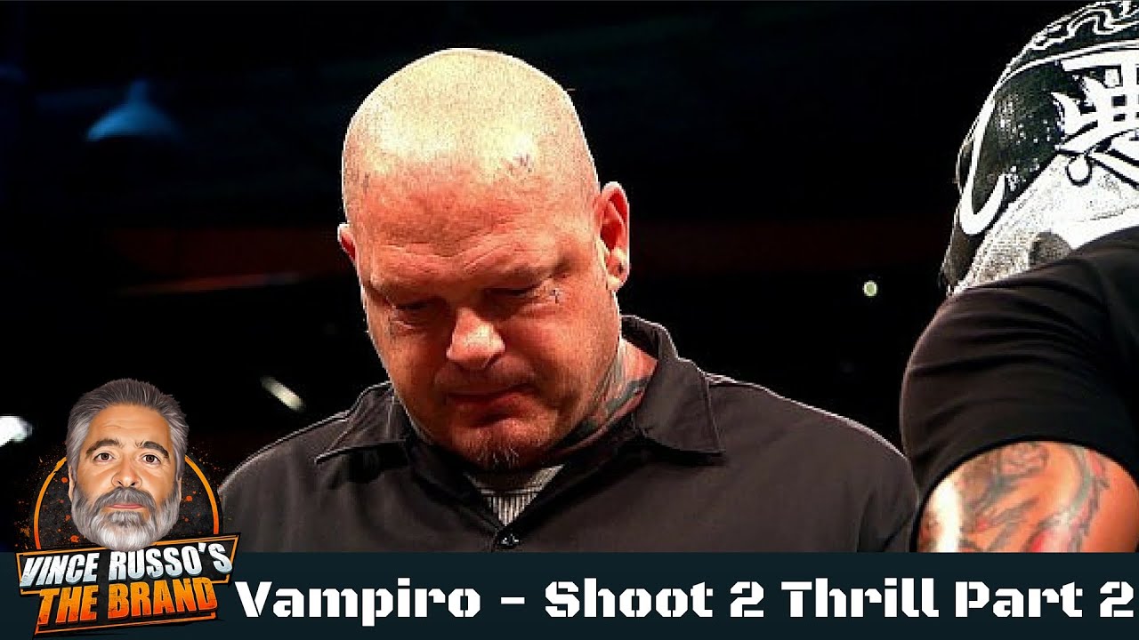 Vampiro Shoot Interview w/ Vince Russo - Shoot 2 Thrill Archive Part 2
