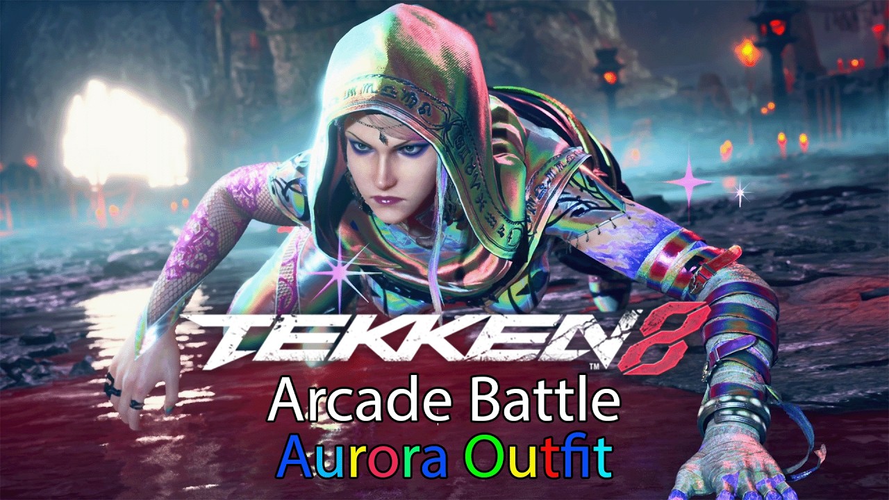 Tekken 8 - Zafina with Aurora Outfit in Arcade Battle Full Gameplay