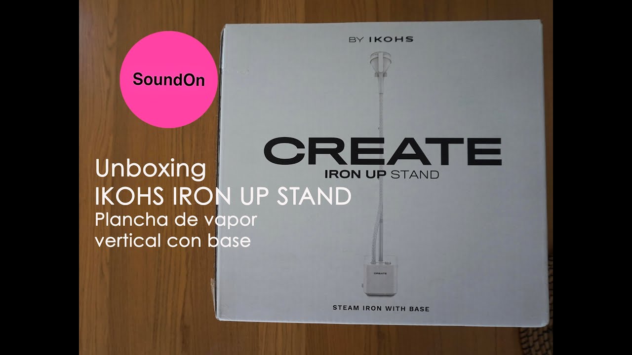 Unboxing - Ikohs Create Iron Up Stand Plancha De Vapor Vertical Con Base