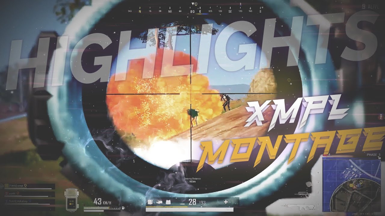 xmpl montage#64 EU PUBG Pro – Team TWISTED MINDS – PUBG Montage Highlights