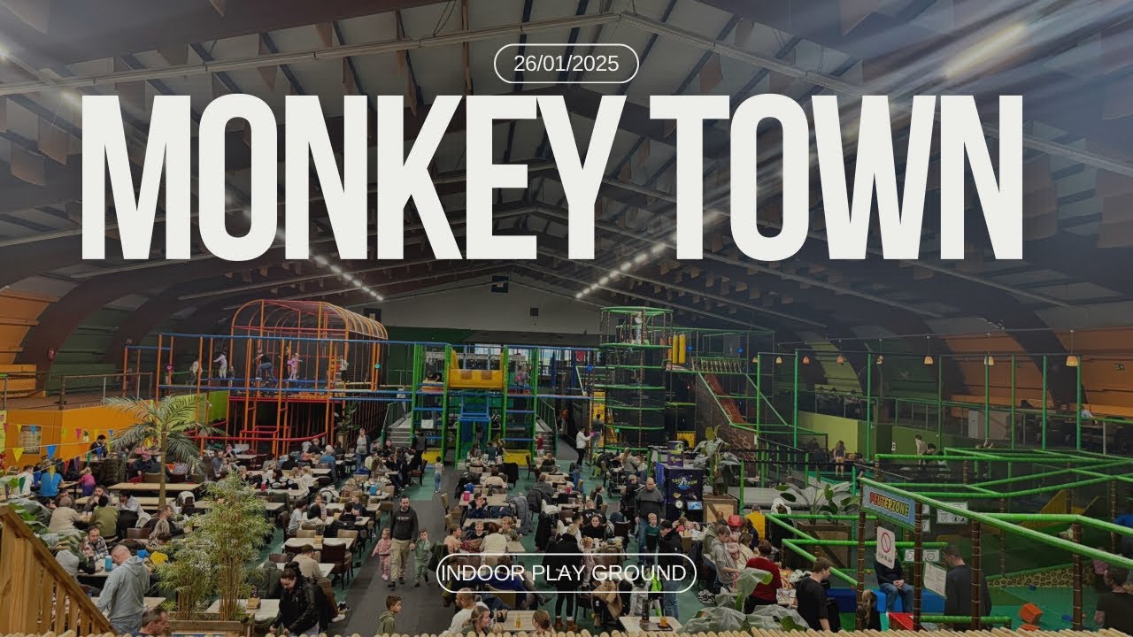Indoor playground Monkey Town Venlo 🇳🇱 Niederlande