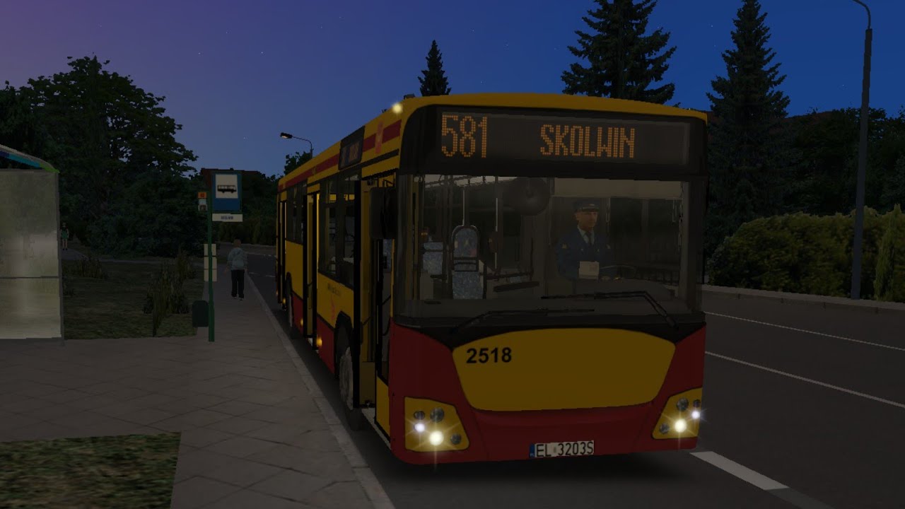 ↯ OMSI 2 Fikcyjny Szczecin - Jelcz M121MB3 Mastero #2518 MPK Łódź ↯