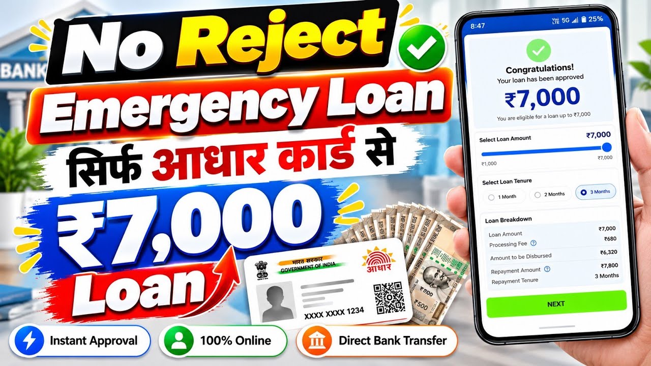 New Loan App 2026 Today | Instant Loan App Loan Kaise Le | Loan App New loan app for low Cibil Score