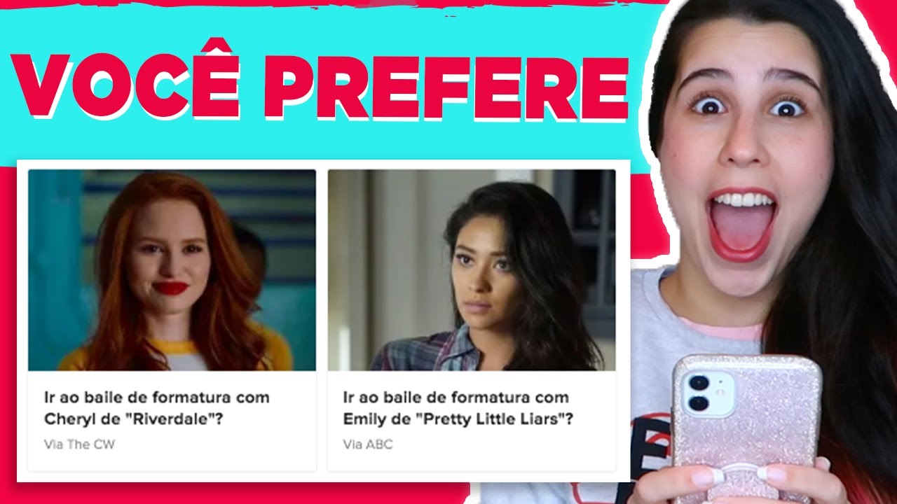 QUAL EU PREFIRO? - QUIZ DE SÉRIES!