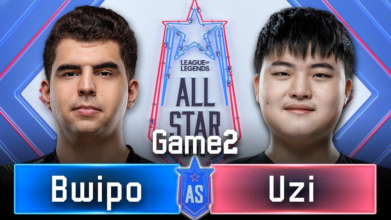 Bwipo vs Uzi 反制射手的手段 Game 2 | 1v1 單挑賽 - 決賽 | 2019 全明星賽