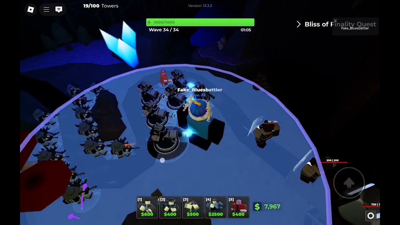 Getting elite in tower blitz and winning pink duplicate[check des for more info why i wanna play tb]