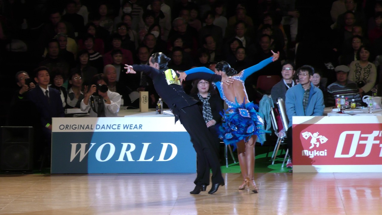 4K 2017 WDSF World Open Latin in Tokyo | Andrea Silvestri - Martina Varadi, HUN | Final SAMBA