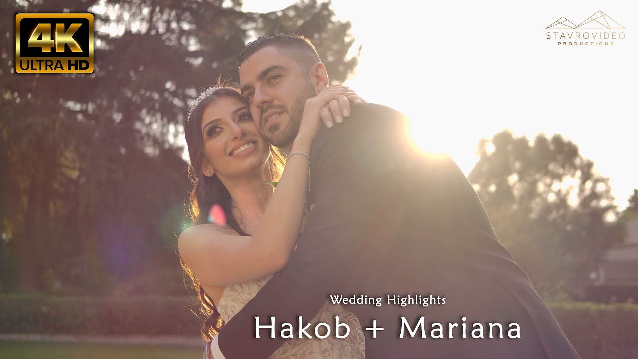 Hakob + Mariana's Wedding 4K UHD Highlights at Gardens of Paradise  and Pasadena Museum of  History