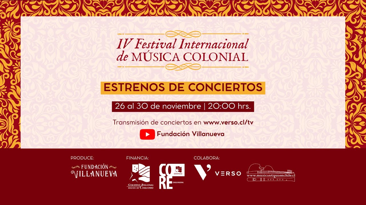 IV Festival Internacional de Música Colonial - 191125