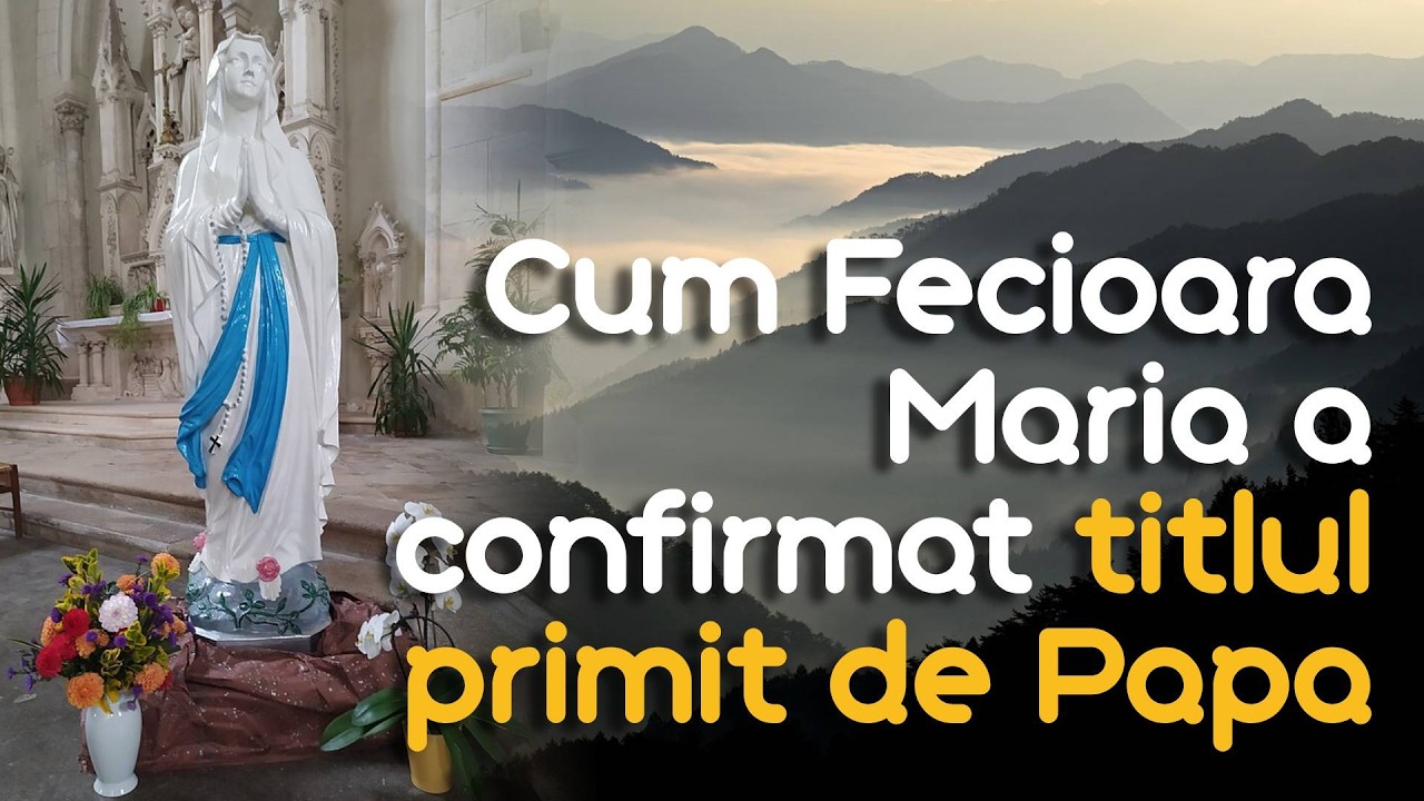 LOURDES - Fecioara Maria apare &icirc;n plină apostazie a Franței