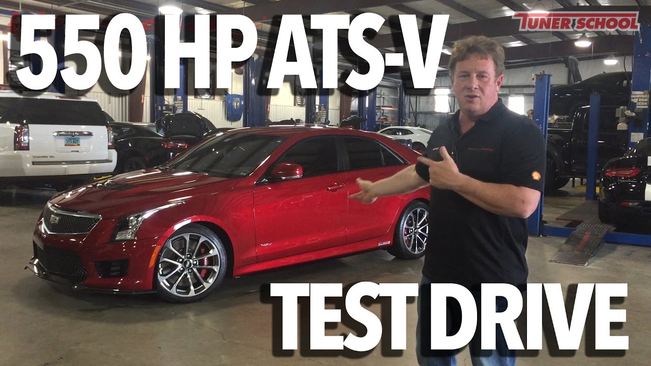 Тест-драйв 550-сильного ATS-V с Джоном Хеннесси