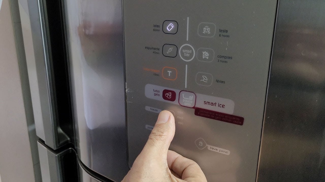 Como testar? Geladeira Brastemp Frost Free BRM50N não gela em baixo.  Curso de Refrigeração