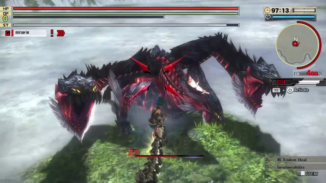 God Eater 2 Rage Burst - Crimson Orochi P99 Final Vengeance [Solo] (7:01)