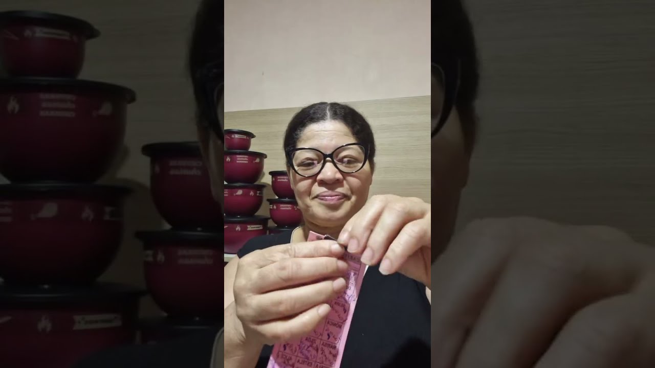 Edivania Santana esstá ao vivo!sorteio de rifas prêmios @tupperware