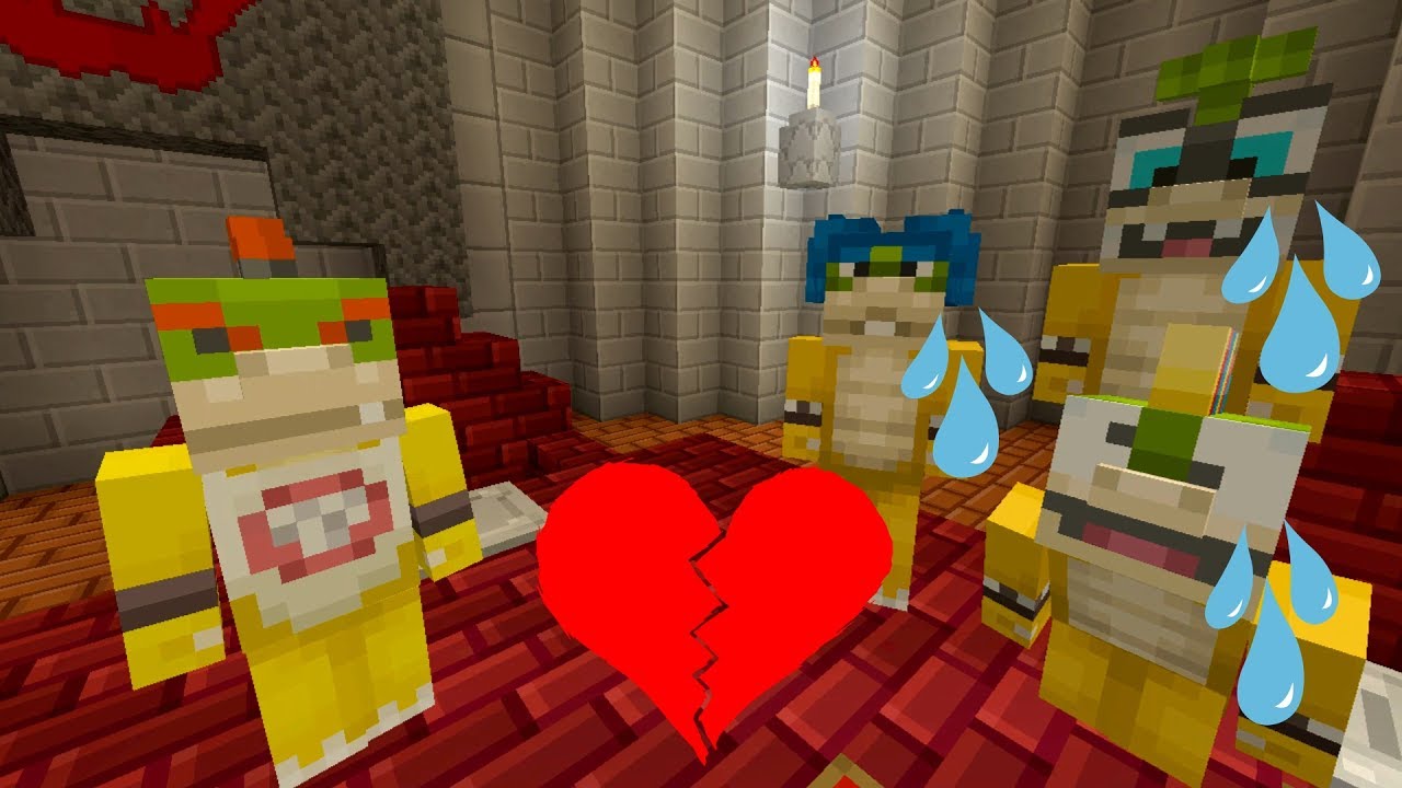 Minecraft Switch - Nintendo Fun House - Koopalings React to Bowsers Death... [Don't Cry] [123]